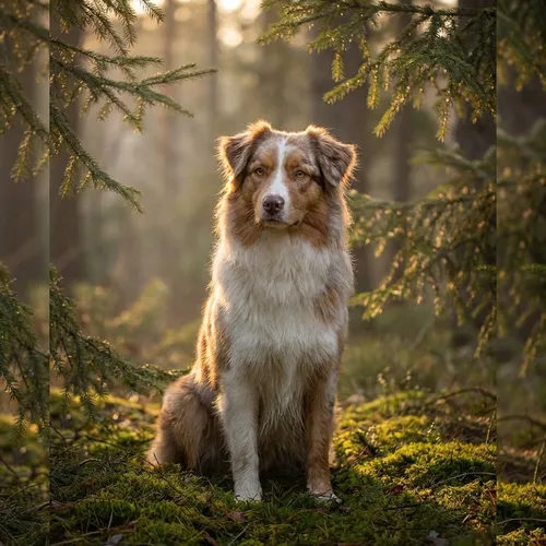 Vygenerovaný profesionální portrét psa – varianta 1