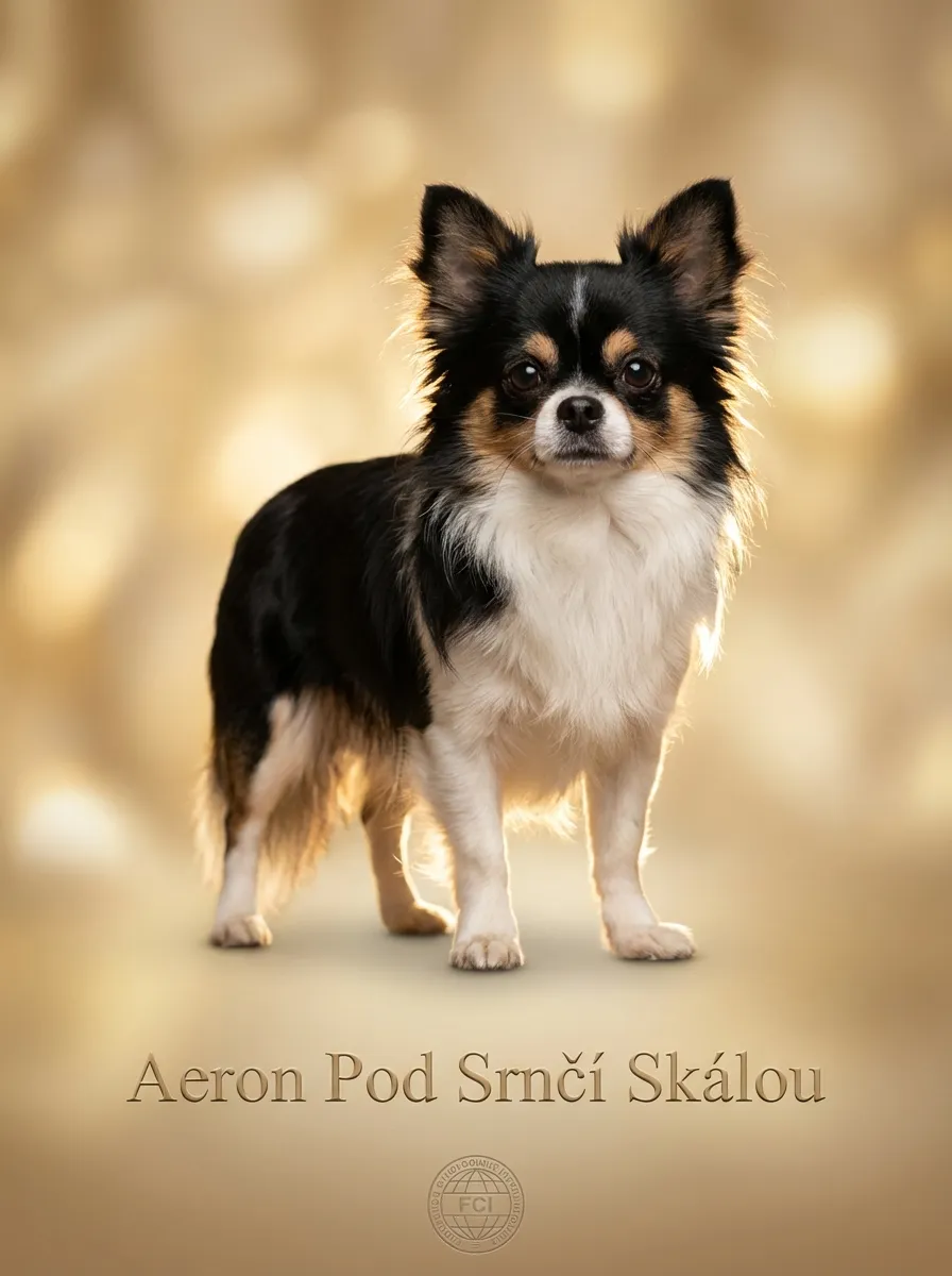 Professional stud dog presentation.